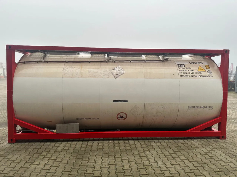 SINGAMAS 20FT ISO, 26.000L/1-COMP/3 BAFFELS/3 manholes, 5Y inspection: 06/2027 - Storage tank: picture 3 SINGAMAS 20FT ISO, 26.000L/1-COMP/3 BAFFELS/3 manholes, 5Y inspection: 06/2027 - Storage tank: picture 3