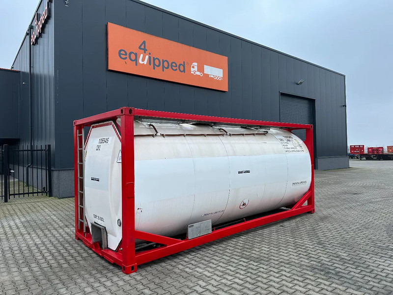 SINGAMAS 20FT ISO, 26.000L/1-COMP/3 BAFFELS/3 manholes, 5Y inspection: 06/2027 - Storage tank: picture 1 SINGAMAS 20FT ISO, 26.000L/1-COMP/3 BAFFELS/3 manholes, 5Y inspection: 06/2027 - Storage tank: picture 1