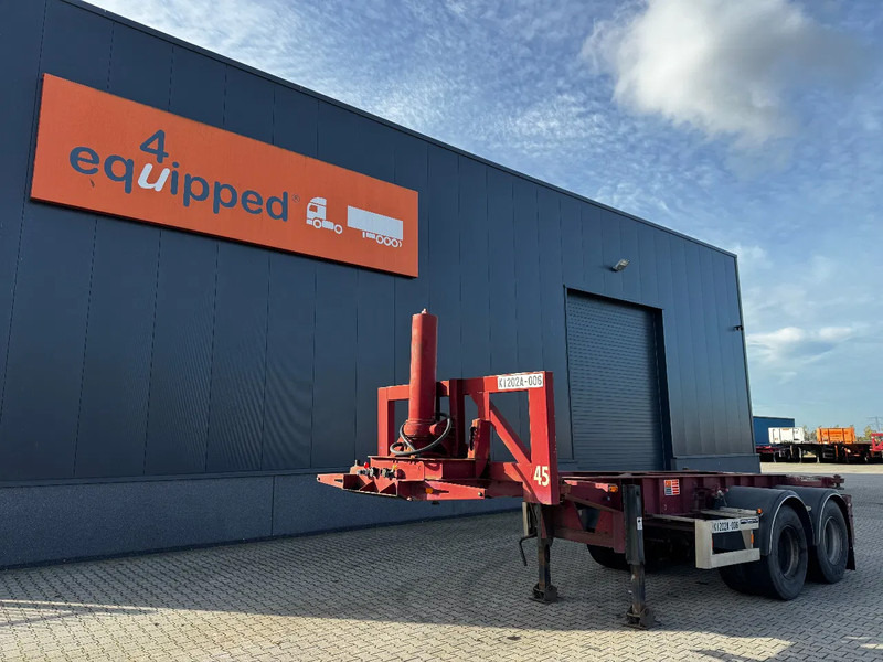 Van Hool 2 AXLE 20FT TIPPING-CHASSIS, TWIN-TIRES, BPW + DRUM, ALCOA, MOT 7/2026 - Container transporter/ Swap body semi-trailer: picture 1 Van Hool 2 AXLE 20FT TIPPING-CHASSIS, TWIN-TIRES, BPW + DRUM, ALCOA, MOT 7/2026 - Container transporter/ Swap body semi-trailer: picture 1