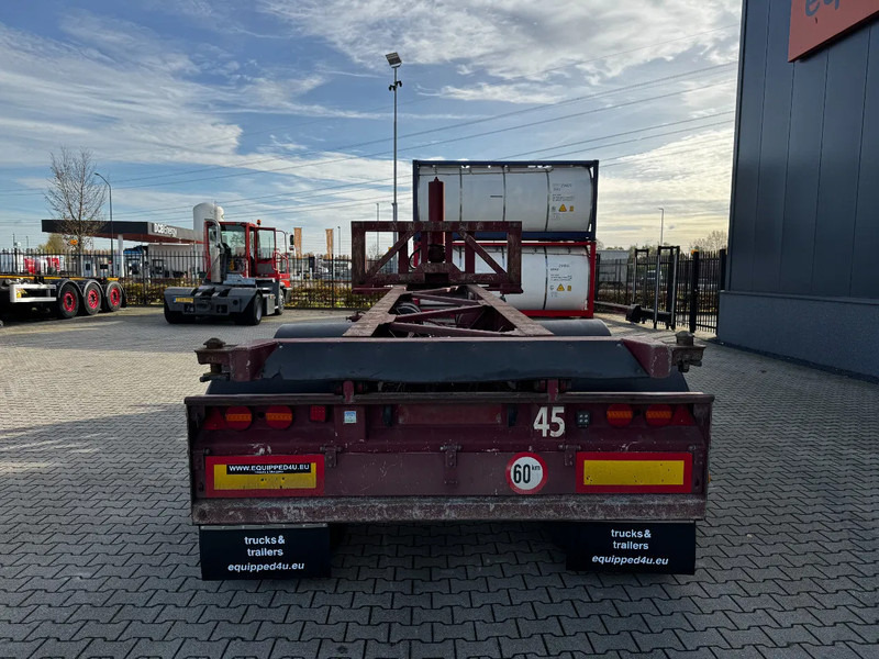Van Hool 2 AXLE 20FT TIPPING-CHASSIS, TWIN-TIRES, BPW + DRUM, ALCOA, MOT 7/2026 - Container transporter/ Swap body semi-trailer: picture 5 Van Hool 2 AXLE 20FT TIPPING-CHASSIS, TWIN-TIRES, BPW + DRUM, ALCOA, MOT 7/2026 - Container transporter/ Swap body semi-trailer: picture 5