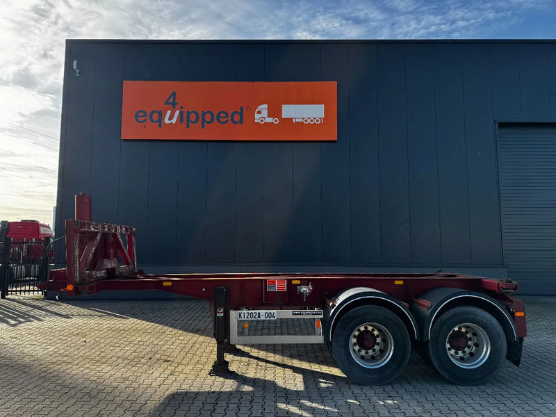 Van Hool 2 AXLE 20FT TIPPING-CHASSIS / TWIN-TIRES / BPW + DRUM / ALCOA / NL-trailer / APK - Container transporter/ Swap body semi-trailer: picture 2 Van Hool 2 AXLE 20FT TIPPING-CHASSIS / TWIN-TIRES / BPW + DRUM / ALCOA / NL-trailer / APK - Container transporter/ Swap body semi-trailer: picture 2