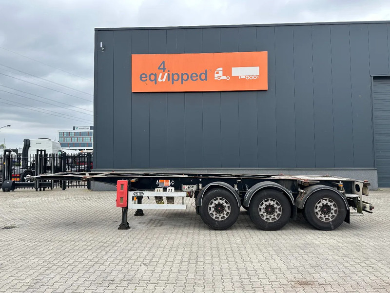 Van Hool 20FT/30FT, ADR (EX/II, EX/III, FL, OX AT), SAF + disc, liftaxle, NL-Chassis - Container transporter/ Swap body semi-trailer: picture 2 Van Hool 20FT/30FT, ADR (EX/II, EX/III, FL, OX AT), SAF + disc, liftaxle, NL-Chassis - Container transporter/ Swap body semi-trailer: picture 2