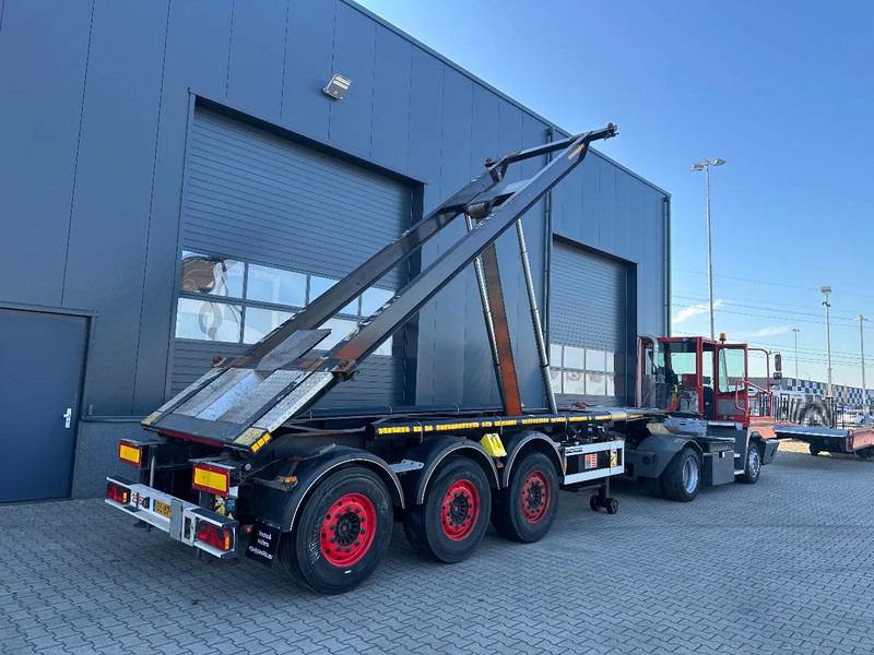 Van Hool 20FT, 66° Tipping-chassis, ADR (EX/II, EX/III, FL, OX, AT), SAF, 2 liftaxles, 380V - Container transporter/ Swap body semi-trailer: picture 1 Van Hool 20FT, 66° Tipping-chassis, ADR (EX/II, EX/III, FL, OX, AT), SAF, 2 liftaxles, 380V - Container transporter/ Swap body semi-trailer: picture 1