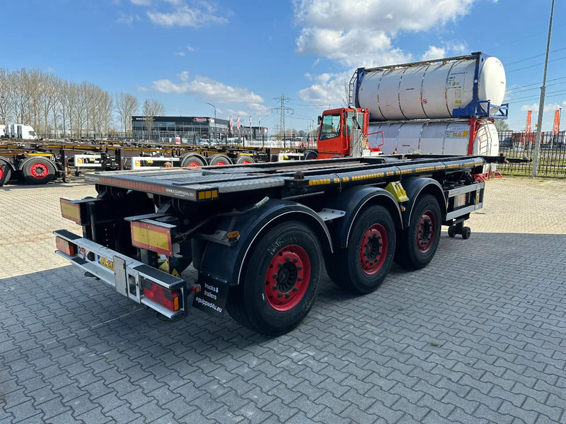 Container transporter/ Swap body semi-trailer Van Hool 20FT, 66° Tipping-chassis, ADR (EX/II, EX/III, FL, OX, AT), SAF, 2 liftaxles, 380V: picture 20