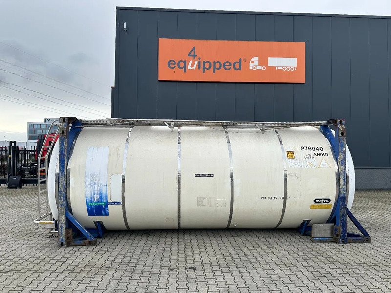 Van Hool 20FT SWAPBODY 30.900L, UN PORTABLE T11, 5Y inspection: 05-2028 - Storage tank: picture 3 Van Hool 20FT SWAPBODY 30.900L, UN PORTABLE T11, 5Y inspection: 05-2028 - Storage tank: picture 3