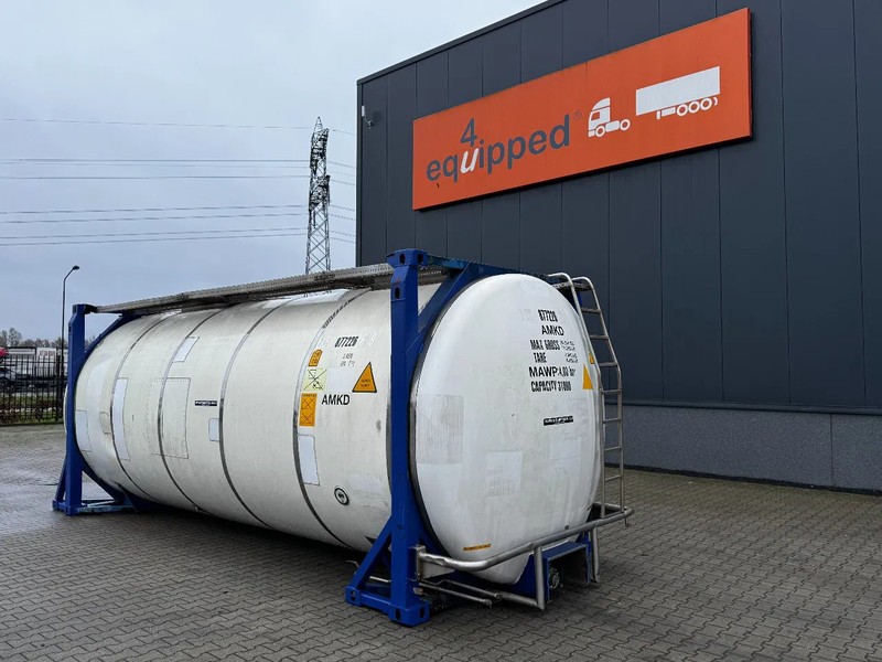 Van Hool 20FT SWAPBODY 30.900L, UN PORTABLE T11, 5Y inspection: 07-2026 - Storage tank: picture 3 Van Hool 20FT SWAPBODY 30.900L, UN PORTABLE T11, 5Y inspection: 07-2026 - Storage tank: picture 3