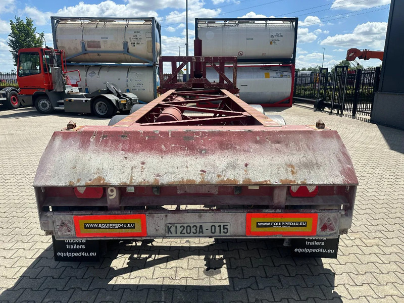 Van Hool 3 AXLE 20FT TIPPING-CHASSIS, BPW + DRUMBRAKES - Container transporter/ Swap body semi-trailer: picture 4 Van Hool 3 AXLE 20FT TIPPING-CHASSIS, BPW + DRUMBRAKES - Container transporter/ Swap body semi-trailer: picture 4