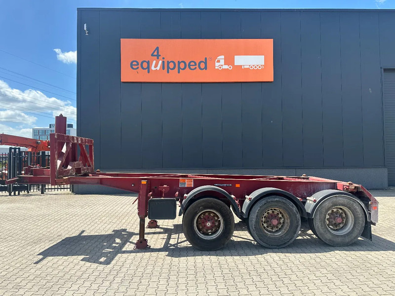 Van Hool 3 AXLE 20FT TIPPING-CHASSIS, BPW + DRUMBRAKES - Container transporter/ Swap body semi-trailer: picture 2 Van Hool 3 AXLE 20FT TIPPING-CHASSIS, BPW + DRUMBRAKES - Container transporter/ Swap body semi-trailer: picture 2