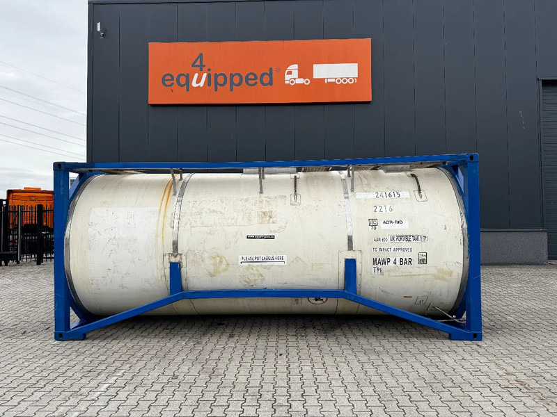 Welfit Oddy 24.050L / 1-COMP, 20FT ISO, UN PORTABLE T11, NEW 5Y- + CSC inspection: 04-2028 - Tank container: picture 2 Welfit Oddy 24.050L / 1-COMP, 20FT ISO, UN PORTABLE T11, NEW 5Y- + CSC inspection: 04-2028 - Tank container: picture 2