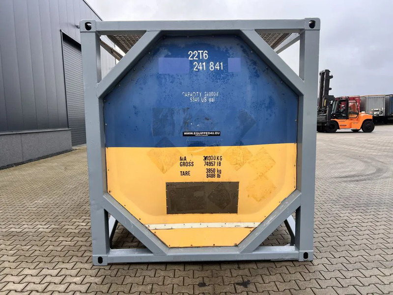 Welfit Oddy ISO, 23.870L, 20FT ISO, UN Portable T11, valid 5Y+CSC inspection: 06/2026, payload: 32.280kg - Storage tank: picture 5 Welfit Oddy ISO, 23.870L, 20FT ISO, UN Portable T11, valid 5Y+CSC inspection: 06/2026, payload: 32.280kg - Storage tank: picture 5
