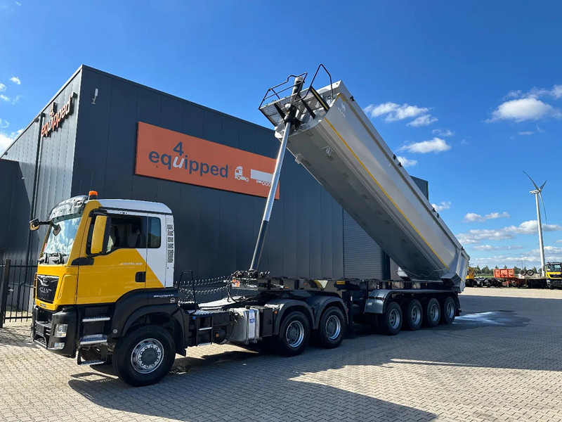 Wielton NEW / UNUSED 4-axle HEAVY-DUTY tipper, HARDOX, 16 tires, 32CBM, NO DOCUMENTS!!! - Tipper semi-trailer: picture 3 Wielton NEW / UNUSED 4-axle HEAVY-DUTY tipper, HARDOX, 16 tires, 32CBM, NO DOCUMENTS!!! - Tipper semi-trailer: picture 3
