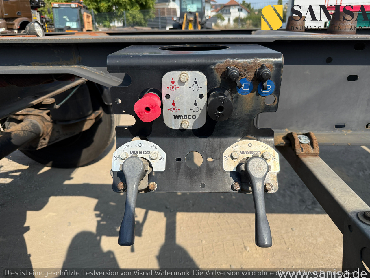 Chassis trailer KÖGEL AW18/Wechselfahrgestell/BDF/Pneumatik: picture 7