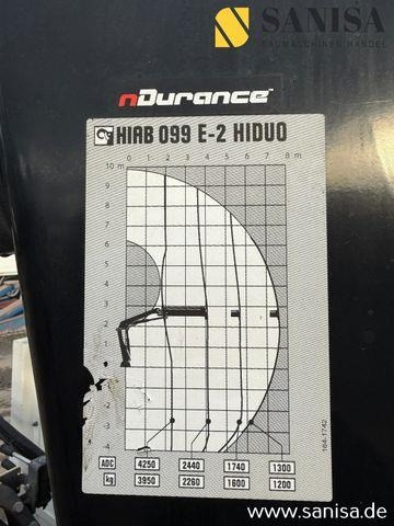 Dropside/ Flatbed truck Mercedes-Benz TGM 18.340/Kran Hiab 099 E-2 HIDUO: picture 21