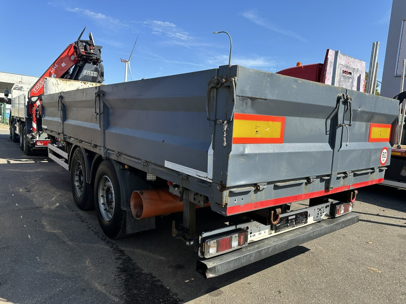 A&D ZA 18 2-AS AANHANGER - 6m50 - GROTE WIELEN - BELGISCHE PAPIEREN - LUCHTVERING / AIR SUSPENSION - Dropside/ Flatbed trailer: picture 5 A&D ZA 18 2-AS AANHANGER - 6m50 - GROTE WIELEN - BELGISCHE PAPIEREN - LUCHTVERING / AIR SUSPENSION - Dropside/ Flatbed trailer: picture 5