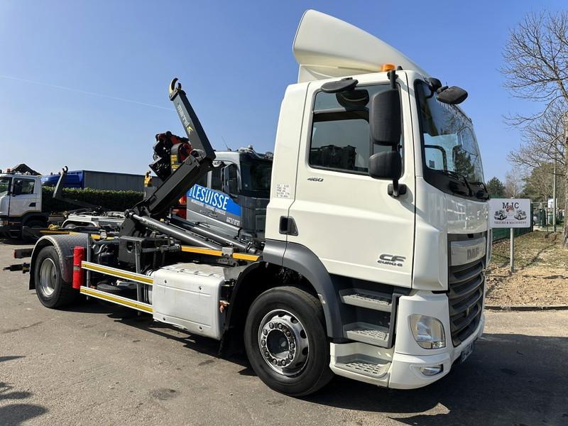 DAF CF 460 4x2 19T MARREL HOOKLIFT - 5.10M + 1.30M RETRACTABLE BUMPER - EURO 6 - 13L ENGINE - ZF AUTO - Hook lift truck: picture 1 DAF CF 460 4x2 19T MARREL HOOKLIFT - 5.10M + 1.30M RETRACTABLE BUMPER - EURO 6 - 13L ENGINE - ZF AUTO - Hook lift truck: picture 1