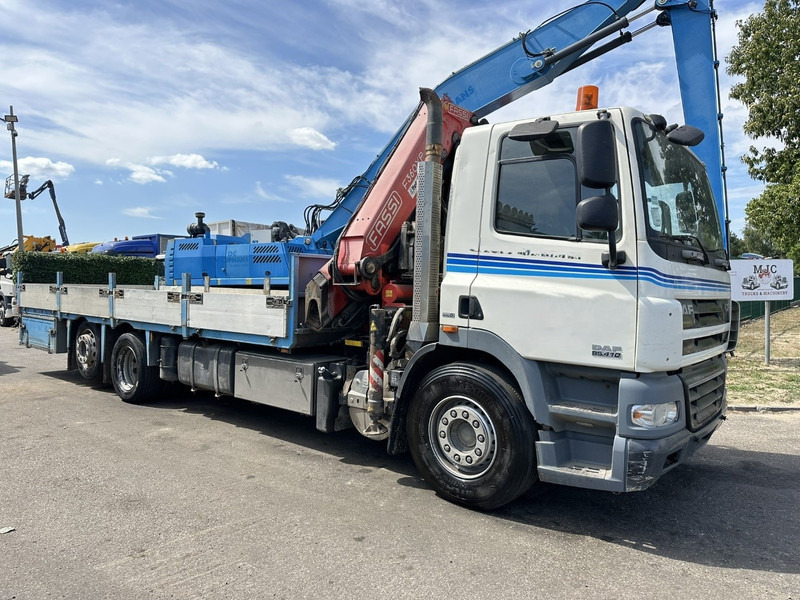 DAF CF 85.410 6X2 + KRAN FASSI F360XP 5x - RETARDER - EURO 5 - LIFT + STEERING AXLE - PLATFORM 7m45 - TUV 05/2026 - Dropside/ Flatbed truck, Crane truck: picture 1 DAF CF 85.410 6X2 + KRAN FASSI F360XP 5x - RETARDER - EURO 5 - LIFT + STEERING AXLE - PLATFORM 7m45 - TUV 05/2026 - Dropside/ Flatbed truck, Crane truck: picture 1