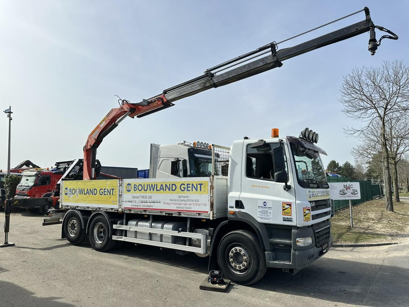 DAF CF 85.460 6x2 LIFT+STEERING AXLE + CRANE PALFINGER PK 18500 (3x) + RADIO + ROTATOR - EURO 5 - AS TRONIC - BE TRUCK - Crane truck: picture 1 DAF CF 85.460 6x2 LIFT+STEERING AXLE + CRANE PALFINGER PK 18500 (3x) + RADIO + ROTATOR - EURO 5 - AS TRONIC - BE TRUCK - Crane truck: picture 1