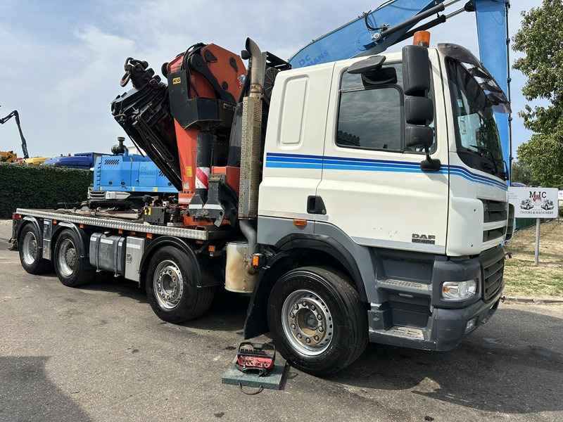 DAF CF 85.480 8x4 + CRANE PALFINGER PK90002 F (7x) - MANUAL ZF - RETARDER - BIG AXLES / HUB REDUCTION - STEEL SPRING - Crane truck: picture 2 DAF CF 85.480 8x4 + CRANE PALFINGER PK90002 F (7x) - MANUAL ZF - RETARDER - BIG AXLES / HUB REDUCTION - STEEL SPRING - Crane truck: picture 2