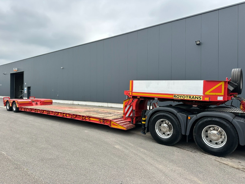Faymonville 47.5T STBZ-2VA 8m +5m50 LOWBED - TIEFBETT / REMOVABLE NECK - ABNEHMBARE SCHWANENHALS - HYDR STEERING AXLES / LENKACHSEN - SAF - Low loader semi-trailer: picture 4 Faymonville 47.5T STBZ-2VA 8m +5m50 LOWBED - TIEFBETT / REMOVABLE NECK - ABNEHMBARE SCHWANENHALS - HYDR STEERING AXLES / LENKACHSEN - SAF - Low loader semi-trailer: picture 4