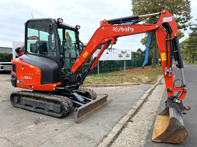 Kubota KX027-4 HAMMER LINES - *1114h* - HYDR QUICKHITCH - BLADE - CE - BE MACHINE - Mini excavator: picture 1 Kubota KX027-4 HAMMER LINES - *1114h* - HYDR QUICKHITCH - BLADE - CE - BE MACHINE - Mini excavator: picture 1