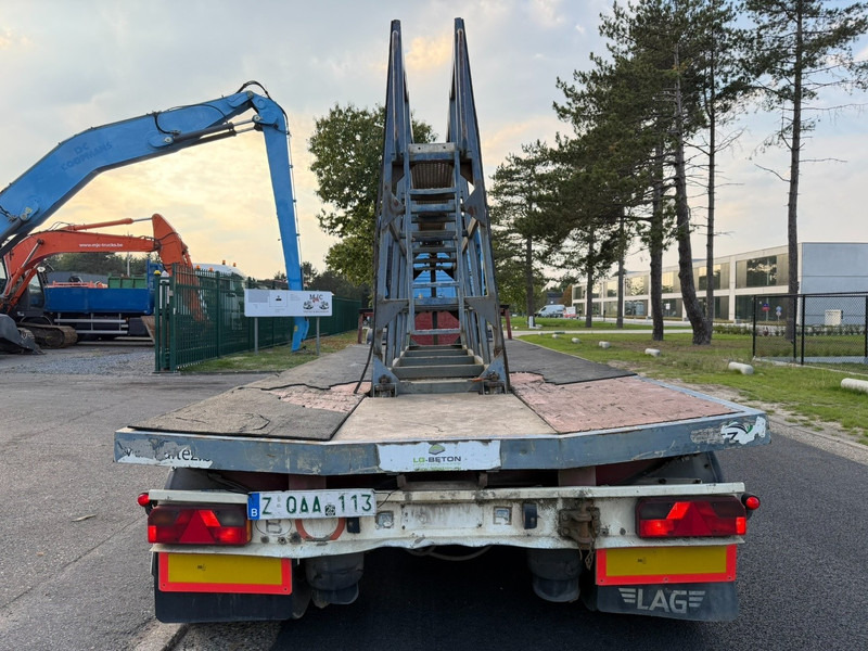 LAG 0-3-39 DL SEMI-LOWLOADER - 3 AXLES BPW R19.5 - AIR SUPENSION - 12 TIRES - LOWBED 7M50 - BELGIAN PAPERS - Low loader semi-trailer: picture 4 LAG 0-3-39 DL SEMI-LOWLOADER - 3 AXLES BPW R19.5 - AIR SUPENSION - 12 TIRES - LOWBED 7M50 - BELGIAN PAPERS - Low loader semi-trailer: picture 4