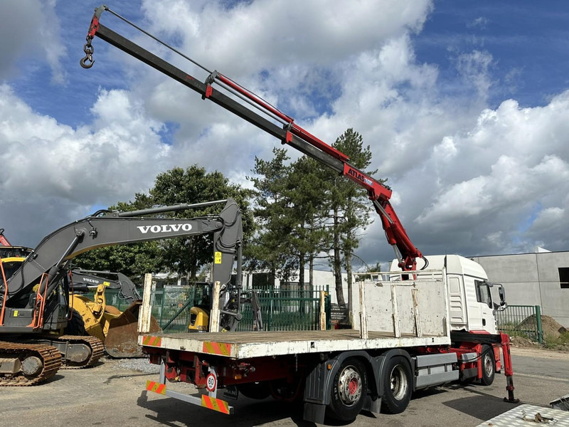 MAN TG 360 A 6x2 + CRANE ATLAS 100.1 A3 - PLATFORM 5m80 - E3 - LIFT-AXLE - FULL AIR SUSPENSION - ZF AS TRONIC - BE TRUCK - Crane truck: picture 5 MAN TG 360 A 6x2 + CRANE ATLAS 100.1 A3 - PLATFORM 5m80 - E3 - LIFT-AXLE - FULL AIR SUSPENSION - ZF AS TRONIC - BE TRUCK - Crane truck: picture 5