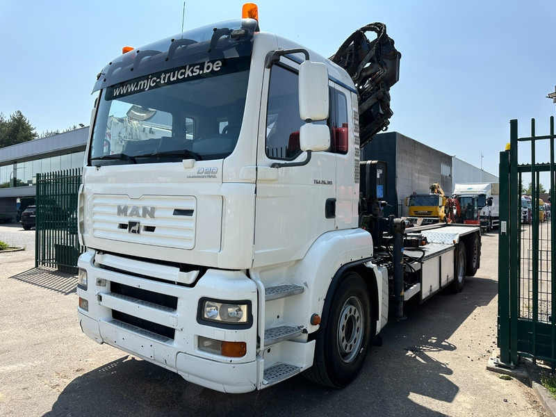 MAN TGA 26.310 6X2 HOOKLIFT + CRANE COPMA 160.4 + JIB J2 + WINCH - RADIO - LIFT + STEERING AXLE - EURO 3 - BE - Hook lift truck, Crane truck: picture 5 MAN TGA 26.310 6X2 HOOKLIFT + CRANE COPMA 160.4 + JIB J2 + WINCH - RADIO - LIFT + STEERING AXLE - EURO 3 - BE - Hook lift truck, Crane truck: picture 5