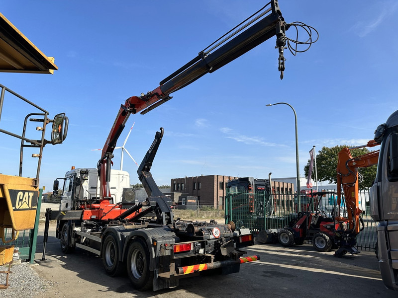 MAN TGA 33.360 6x4 HAAKSYSTEEM + KRAAN PALFINGER PK 15002 - MANUEEL - BLADVERIGN - NAAFREDUCTIE - BE TRUCK - Hook lift truck, Crane truck: picture 5 MAN TGA 33.360 6x4 HAAKSYSTEEM + KRAAN PALFINGER PK 15002 - MANUEEL - BLADVERIGN - NAAFREDUCTIE - BE TRUCK - Hook lift truck, Crane truck: picture 5