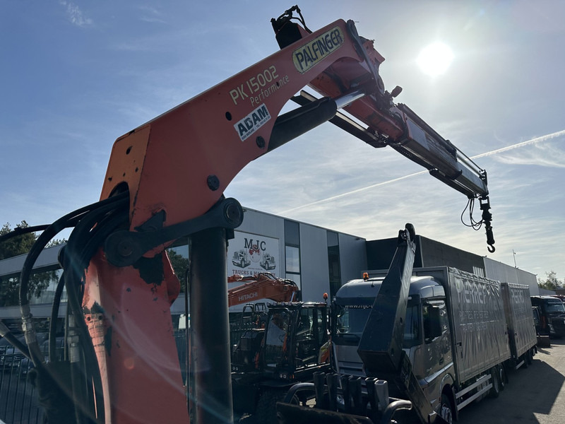 Hook lift truck, Crane truck MAN TGA 33.360 6x4 HAAKSYSTEEM + KRAAN PALFINGER PK 15002 - MANUEEL - BLADVERIGN - NAAFREDUCTIE - BE TRUCK: picture 15