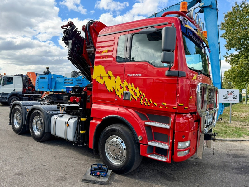 MAN TGA 33.530 6x4 - 90T + CRANE HMF 3720 K6 (17.3m) - RETARDER - MANUAL ZF - EURO 3 - 590.000km - ALCOA - BIG AXLES HUB REDUCTION - BE TRUCK - TOP CONDITION - Crane truck: picture 2 MAN TGA 33.530 6x4 - 90T + CRANE HMF 3720 K6 (17.3m) - RETARDER - MANUAL ZF - EURO 3 - 590.000km - ALCOA - BIG AXLES HUB REDUCTION - BE TRUCK - TOP CONDITION - Crane truck: picture 2