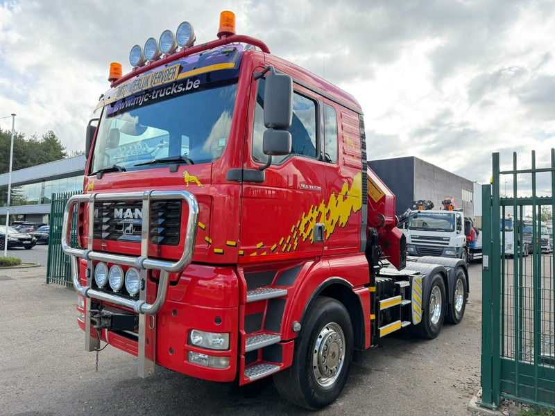MAN TGA 33.530 6x4 - 90T + CRANE HMF 3720 K6 (17.3m) - RETARDER - MANUAL ZF - EURO 3 - 590.000km - ALCOA - BIG AXLES HUB REDUCTION - BE TRUCK - TOP CONDITION - Crane truck: picture 3 MAN TGA 33.530 6x4 - 90T + CRANE HMF 3720 K6 (17.3m) - RETARDER - MANUAL ZF - EURO 3 - 590.000km - ALCOA - BIG AXLES HUB REDUCTION - BE TRUCK - TOP CONDITION - Crane truck: picture 3