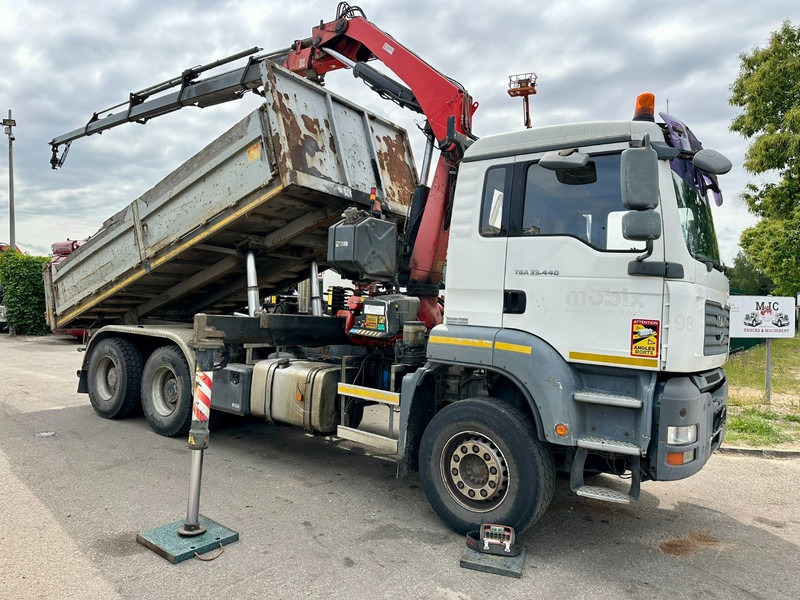 MAN TGS 33.440 6x4 TIPPER + CRANE FASSI F230 - 5x HYDR - 5/6 F Rotator - BIG AXLES HUB REDUCTION / STEEL SPRING - Tipper, Crane truck: picture 1 MAN TGS 33.440 6x4 TIPPER + CRANE FASSI F230 - 5x HYDR - 5/6 F Rotator - BIG AXLES HUB REDUCTION / STEEL SPRING - Tipper, Crane truck: picture 1