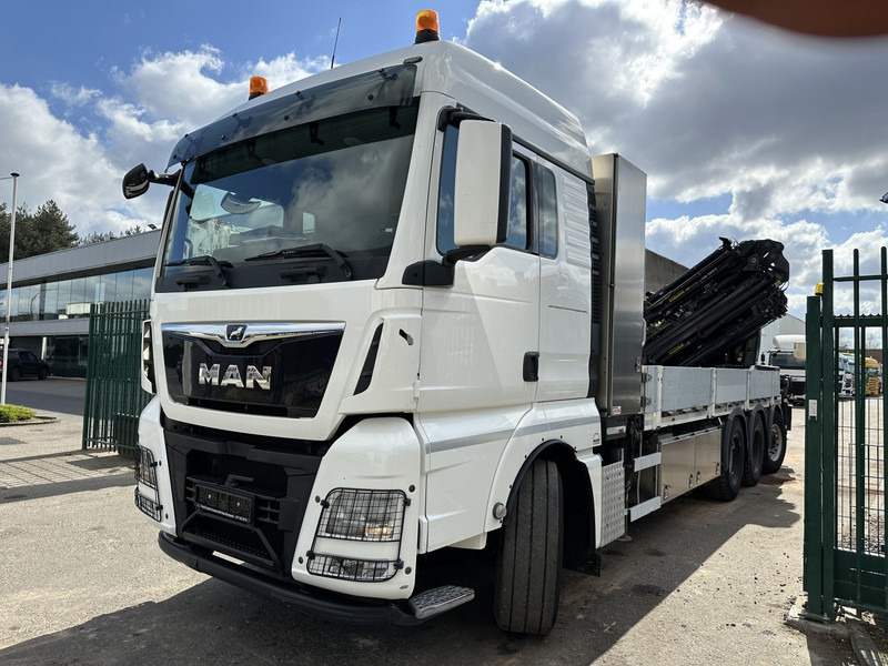 MAN TGX 35.420 8x4-4 TRIDEM + CRANE (26m!) HIAB X-HIPRO 408 E-5 + JIB 100X-5 - PLATFORM 6m40 - *306.245km* - BE TRUCK - Crane truck: picture 4 MAN TGX 35.420 8x4-4 TRIDEM + CRANE (26m!) HIAB X-HIPRO 408 E-5 + JIB 100X-5 - PLATFORM 6m40 - *306.245km* - BE TRUCK - Crane truck: picture 4