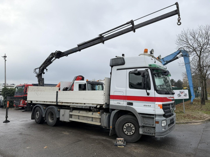 Mercedes-Benz ACTROS 2544 6x2 MP2 PRITSCHE + KRAN ATLAS 165.2E (3x HYDR) - RADIO - *FULL AIR* - LIFT + STEERING AXLE - *299.000km* - PLATFORM 6m50 - Dropside/ Flatbed truck, Crane truck: picture 2 Mercedes-Benz ACTROS 2544 6x2 MP2 PRITSCHE + KRAN ATLAS 165.2E (3x HYDR) - RADIO - *FULL AIR* - LIFT + STEERING AXLE - *299.000km* - PLATFORM 6m50 - Dropside/ Flatbed truck, Crane truck: picture 2
