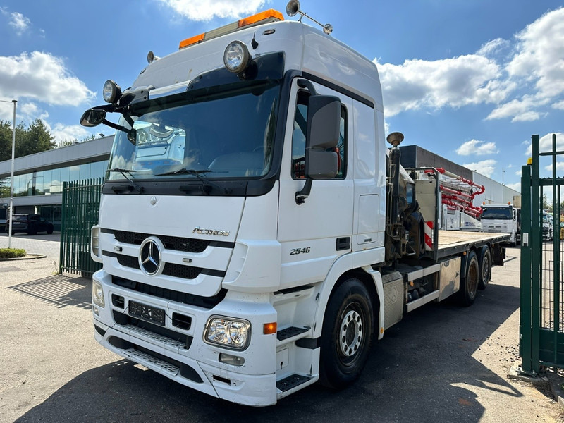 Mercedes-Benz ACTROS 2546 6x2 PRITSCHE + KRAN HIAB 422 EP-6 HIPRO - *415.000km* - PLATFORM 6m50 - LIFT AXLE - MP 3 - EURO 5 - BELGIAN PAPERS - Dropside/ Flatbed truck, Crane truck: picture 4 Mercedes-Benz ACTROS 2546 6x2 PRITSCHE + KRAN HIAB 422 EP-6 HIPRO - *415.000km* - PLATFORM 6m50 - LIFT AXLE - MP 3 - EURO 5 - BELGIAN PAPERS - Dropside/ Flatbed truck, Crane truck: picture 4