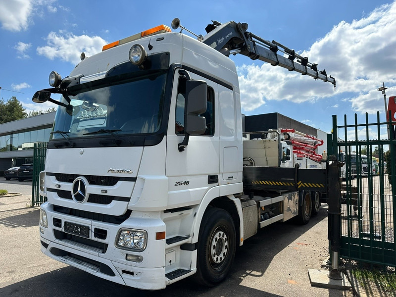 Mercedes-Benz ACTROS 2546 6x2 PRITSCHE + KRAN HIAB 422 EP-6 HIPRO - *415.000km* - PLATFORM 6m50 - LIFT AXLE - MP 3 - EURO 5 - BELGIAN PAPERS - Dropside/ Flatbed truck, Crane truck: picture 3 Mercedes-Benz ACTROS 2546 6x2 PRITSCHE + KRAN HIAB 422 EP-6 HIPRO - *415.000km* - PLATFORM 6m50 - LIFT AXLE - MP 3 - EURO 5 - BELGIAN PAPERS - Dropside/ Flatbed truck, Crane truck: picture 3