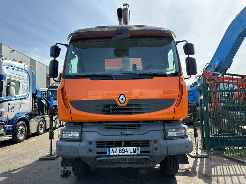 Renault KERAX 380 DXI 6x4 TIPPER + CRANE HIAB 144 B-3 - RADIO - *246.000km* - RETARDER - BORDMATIC - EURO 5 - Tipper, Crane truck: picture 2 Renault KERAX 380 DXI 6x4 TIPPER + CRANE HIAB 144 B-3 - RADIO - *246.000km* - RETARDER - BORDMATIC - EURO 5 - Tipper, Crane truck: picture 2