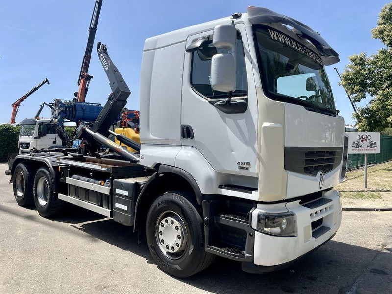 Renault Lander 450 DXI EURO 5 - 6x4 - 20T PALLIFT HAAKSYSTEEM/ ABROLLKIPPER / GANCHO / PORTE CONTAINER - BLATT / AP ACHSEN - BE TRUCK - Hook lift truck: picture 1 Renault Lander 450 DXI EURO 5 - 6x4 - 20T PALLIFT HAAKSYSTEEM/ ABROLLKIPPER / GANCHO / PORTE CONTAINER - BLATT / AP ACHSEN - BE TRUCK - Hook lift truck: picture 1
