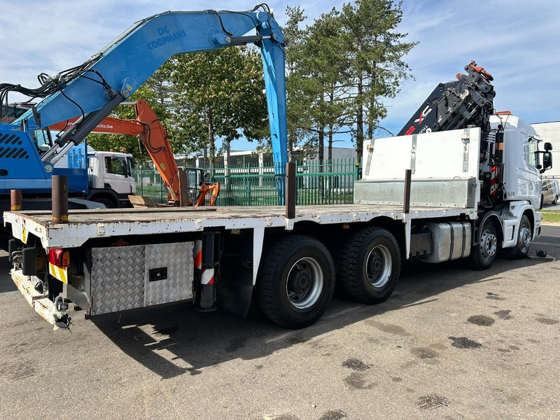 Scania 114C-380 8x4 + CRANE HIAB 700 E-5 - PLATFORM 6m80 + TWISTLOCKS - MANUAL - RETARDER - STEEL SPRING / BIG AXLE HUB REDUCTION - AP ACHSEN - Crane truck: picture 5 Scania 114C-380 8x4 + CRANE HIAB 700 E-5 - PLATFORM 6m80 + TWISTLOCKS - MANUAL - RETARDER - STEEL SPRING / BIG AXLE HUB REDUCTION - AP ACHSEN - Crane truck: picture 5