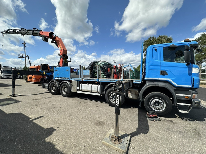 Scania G440 8x4 PRITSCHE + KRAN (26.5m!) PALFINGER PK78002 SH G 8x + 1 + WINCH - PLATFORM 6m25 - MANUAL - HUB REDUCTION - STEEL SPRING - EURO 5 - BE TRUCK - Dropside/ Flatbed truck, Crane truck: picture 4 Scania G440 8x4 PRITSCHE + KRAN (26.5m!) PALFINGER PK78002 SH G 8x + 1 + WINCH - PLATFORM 6m25 - MANUAL - HUB REDUCTION - STEEL SPRING - EURO 5 - BE TRUCK - Dropside/ Flatbed truck, Crane truck: picture 4