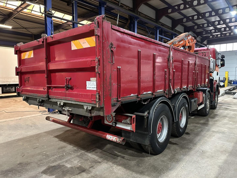 Scania G480 8x4 TIPPER + CRANE ATLAS 240.E4 + RADIO - STEEL SPRING / BIG AXLES - Tipper, Crane truck: picture 5 Scania G480 8x4 TIPPER + CRANE ATLAS 240.E4 + RADIO - STEEL SPRING / BIG AXLES - Tipper, Crane truck: picture 5