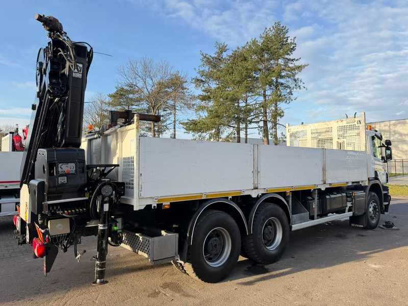 Scania P410 6x4 PRITSCHE + KRAN HIAB X-HIDUO 188 ES-4 - RETARDER - ROTATOR - PLATFORM 6m80 - BIG AXLES HUB REDUCTION - STEEL SPRING - TUV 05/2026 - Dropside/ Flatbed truck, Crane truck: picture 5 Scania P410 6x4 PRITSCHE + KRAN HIAB X-HIDUO 188 ES-4 - RETARDER - ROTATOR - PLATFORM 6m80 - BIG AXLES HUB REDUCTION - STEEL SPRING - TUV 05/2026 - Dropside/ Flatbed truck, Crane truck: picture 5