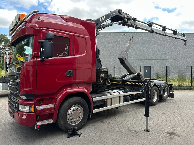 Scania R580 6X2 V8 HOOKLIFT + CRANE HIAB 211 E-4 HIPRO - ROTATOR - RETARDER - RADIO - NL TRUCK - Hook lift truck, Crane truck: picture 3 Scania R580 6X2 V8 HOOKLIFT + CRANE HIAB 211 E-4 HIPRO - ROTATOR - RETARDER - RADIO - NL TRUCK - Hook lift truck, Crane truck: picture 3