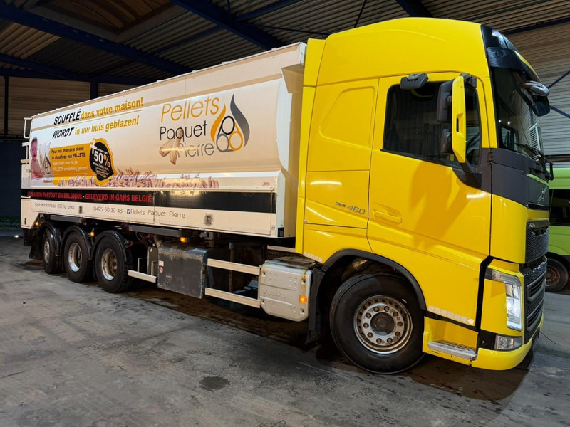 Volvo FH 460 8X4 SILO KOMPRESSOR / BDF / PRITSCHE PLANE BOX 8m50 - *FULL AIR* - EURO 6 - LIFT + STEERING AXLE - BE TRUCK - Vacuum truck: picture 1 Volvo FH 460 8X4 SILO KOMPRESSOR / BDF / PRITSCHE PLANE BOX 8m50 - *FULL AIR* - EURO 6 - LIFT + STEERING AXLE - BE TRUCK - Vacuum truck: picture 1