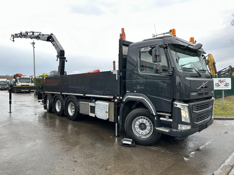 Volvo FM 460 8x4 TRIDEM + CRANE HIAB 192 E-5 X HIPRO - DYNAMIC STEERING - 364.000km - TOP CONDITION - Dropside/ Flatbed truck, Crane truck: picture 2 Volvo FM 460 8x4 TRIDEM + CRANE HIAB 192 E-5 X HIPRO - DYNAMIC STEERING - 364.000km - TOP CONDITION - Dropside/ Flatbed truck, Crane truck: picture 2