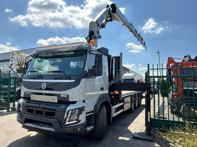 Volvo FMX 330 8x4 TRIDEM PRITSCHE + KRAN EFFER 265 / 6S - PLATFORM 7m50 - EURO 6 - RADIO - *473.000km* - TÜV 05/2026 - BE TRUCK - Dropside/ Flatbed truck, Crane truck: picture 5 Volvo FMX 330 8x4 TRIDEM PRITSCHE + KRAN EFFER 265 / 6S - PLATFORM 7m50 - EURO 6 - RADIO - *473.000km* - TÜV 05/2026 - BE TRUCK - Dropside/ Flatbed truck, Crane truck: picture 5
