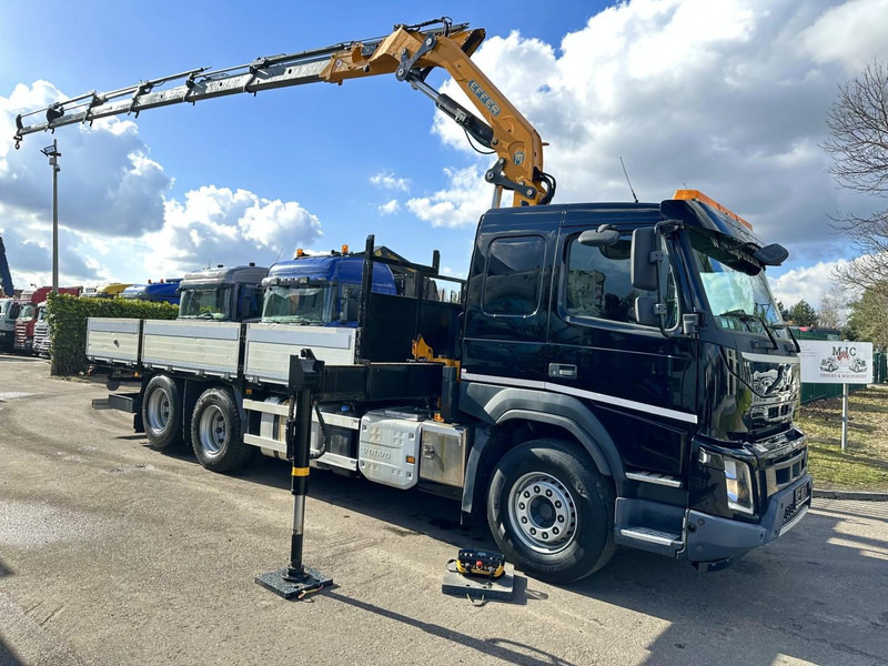 Volvo FMX 370 6x2 PRITSCHE 6M35 + KRAN EFFER 215/6S -*127.000km* - LIFT AXLE - DOUBLE WHEELS - I SHIFT - EURO 6 - BE PAPERS - Dropside/ Flatbed truck, Crane truck: picture 2 Volvo FMX 370 6x2 PRITSCHE 6M35 + KRAN EFFER 215/6S -*127.000km* - LIFT AXLE - DOUBLE WHEELS - I SHIFT - EURO 6 - BE PAPERS - Dropside/ Flatbed truck, Crane truck: picture 2