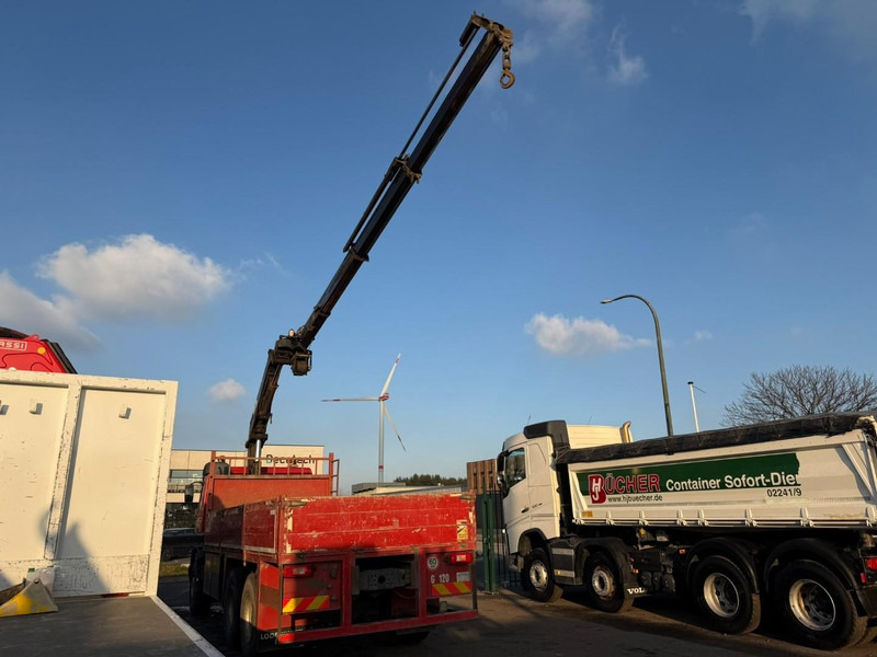 Volvo FMX 420 6X4 + CRANE HMF 1720 + winch + radio - BIG AXLES / HUB REDUCTION - STEEL SPRING / BLATT - PLATFORM 6m10 - Crane truck: picture 4 Volvo FMX 420 6X4 + CRANE HMF 1720 + winch + radio - BIG AXLES / HUB REDUCTION - STEEL SPRING / BLATT - PLATFORM 6m10 - Crane truck: picture 4