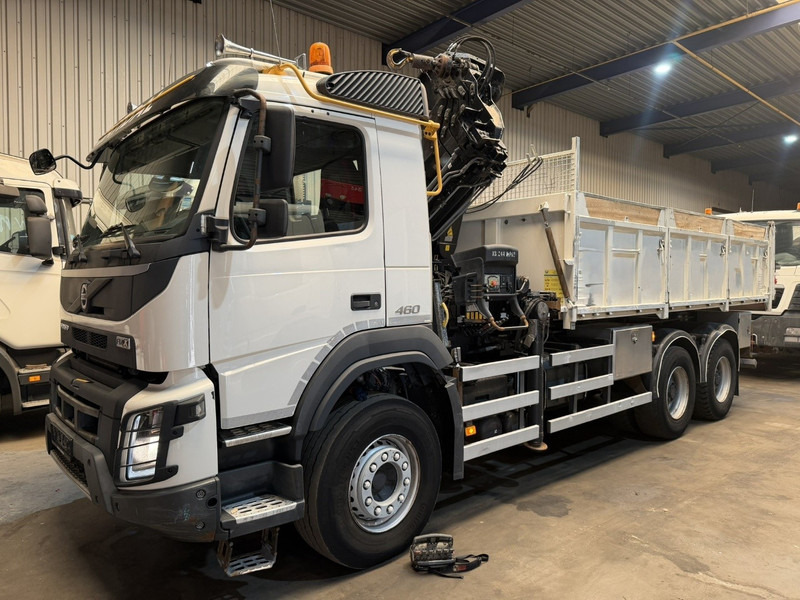 Volvo FMX 460 6x4 TIPPER + CRANE HIAB 244 E-5 HIPRO - ROTATOR - RADIO - *349.000km* - EURO 6 - BE TRUCK - Tipper, Crane truck: picture 2 Volvo FMX 460 6x4 TIPPER + CRANE HIAB 244 E-5 HIPRO - ROTATOR - RADIO - *349.000km* - EURO 6 - BE TRUCK - Tipper, Crane truck: picture 2