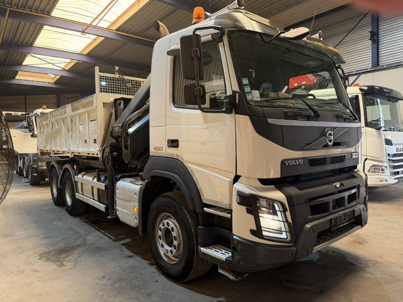Volvo FMX 460 6x4 TIPPER + CRANE HIAB 244 E-5 HIPRO - ROTATOR - RADIO - *349.000km* - EURO 6 - BE TRUCK - Tipper, Crane truck: picture 5 Volvo FMX 460 6x4 TIPPER + CRANE HIAB 244 E-5 HIPRO - ROTATOR - RADIO - *349.000km* - EURO 6 - BE TRUCK - Tipper, Crane truck: picture 5